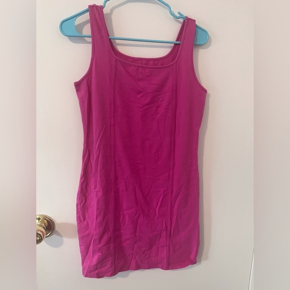 Barbie Pink Dress Bodycon Mini XL - Picture 1 of 6
